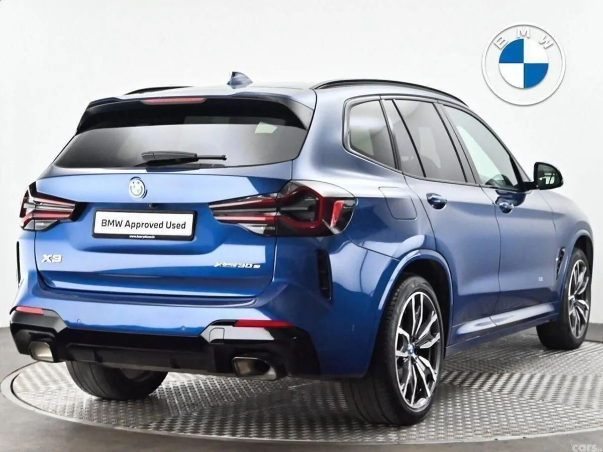 BMW X3 SUV, Petrol Plug-in Hybrid, 2024, Blue