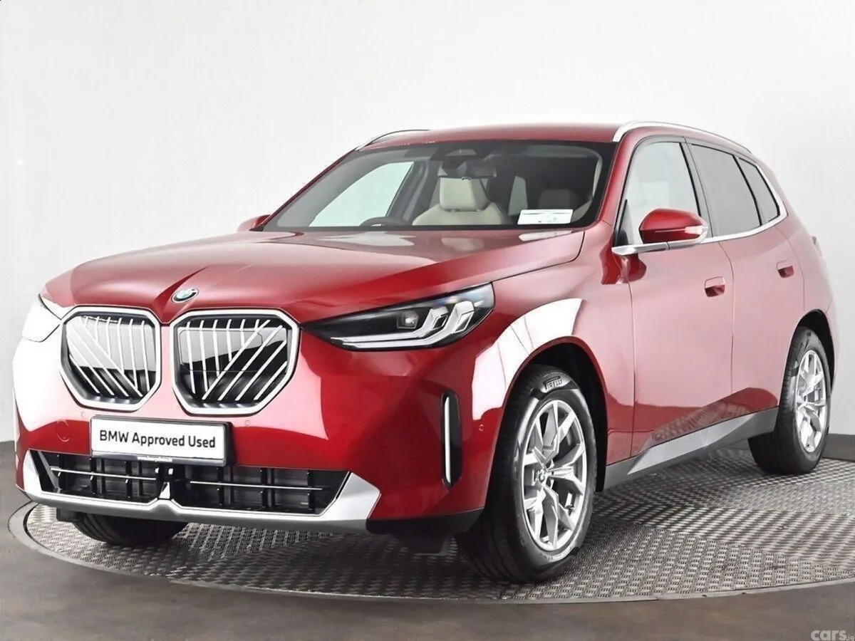 BMW X3 SUV, Petrol Hybrid, 2025, Red