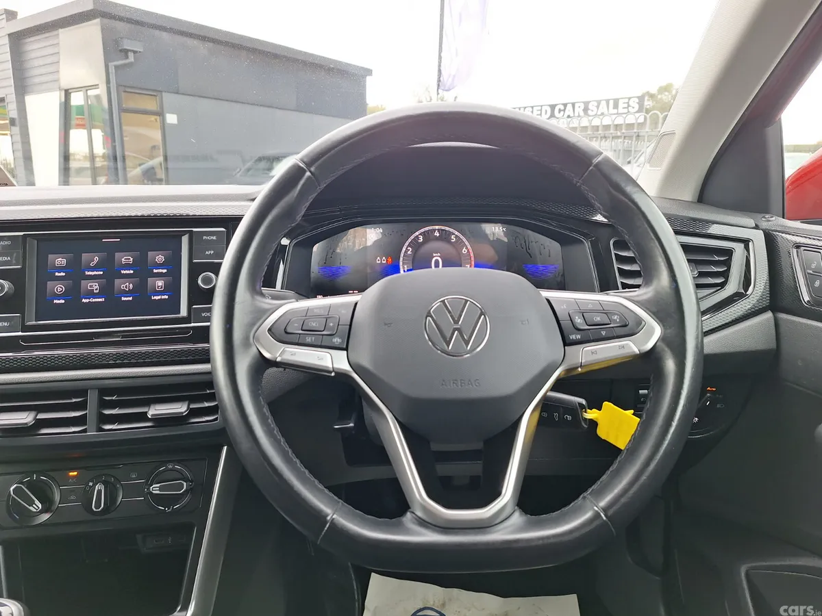 Volkswagen Polo Hatchback, Petrol, 2023, Red