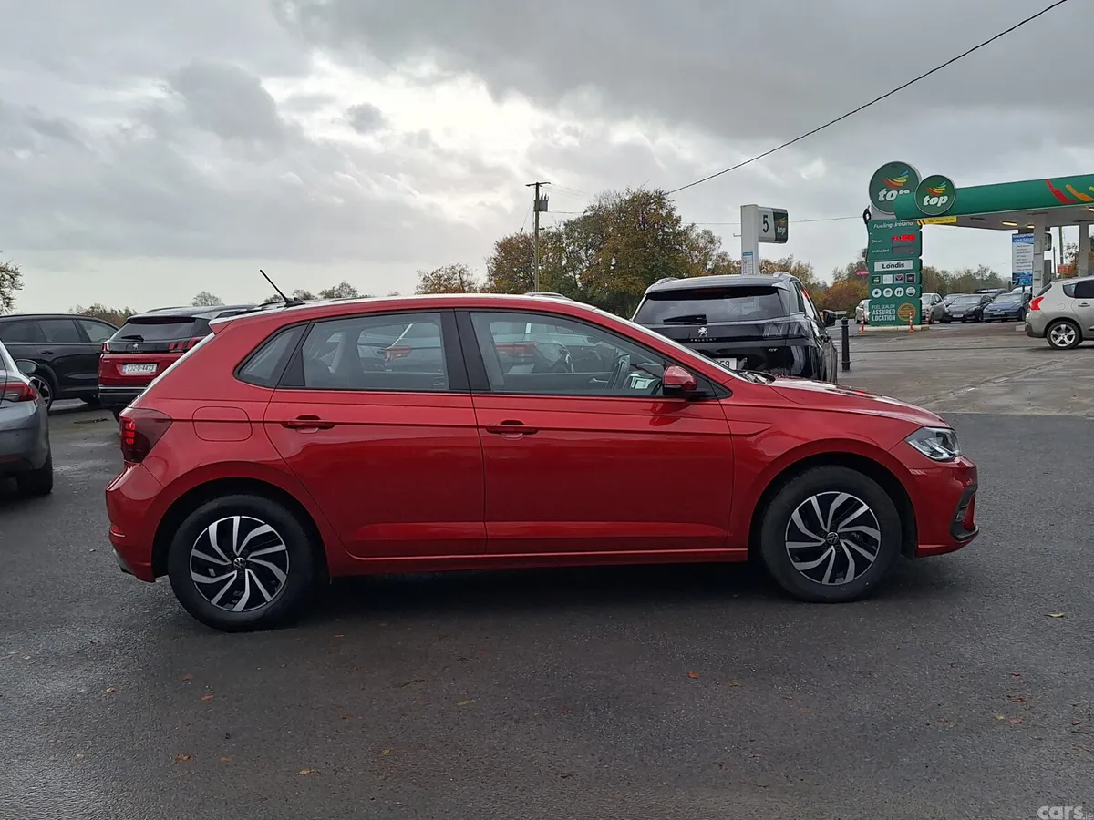 Volkswagen Polo Hatchback, Petrol, 2023, Red