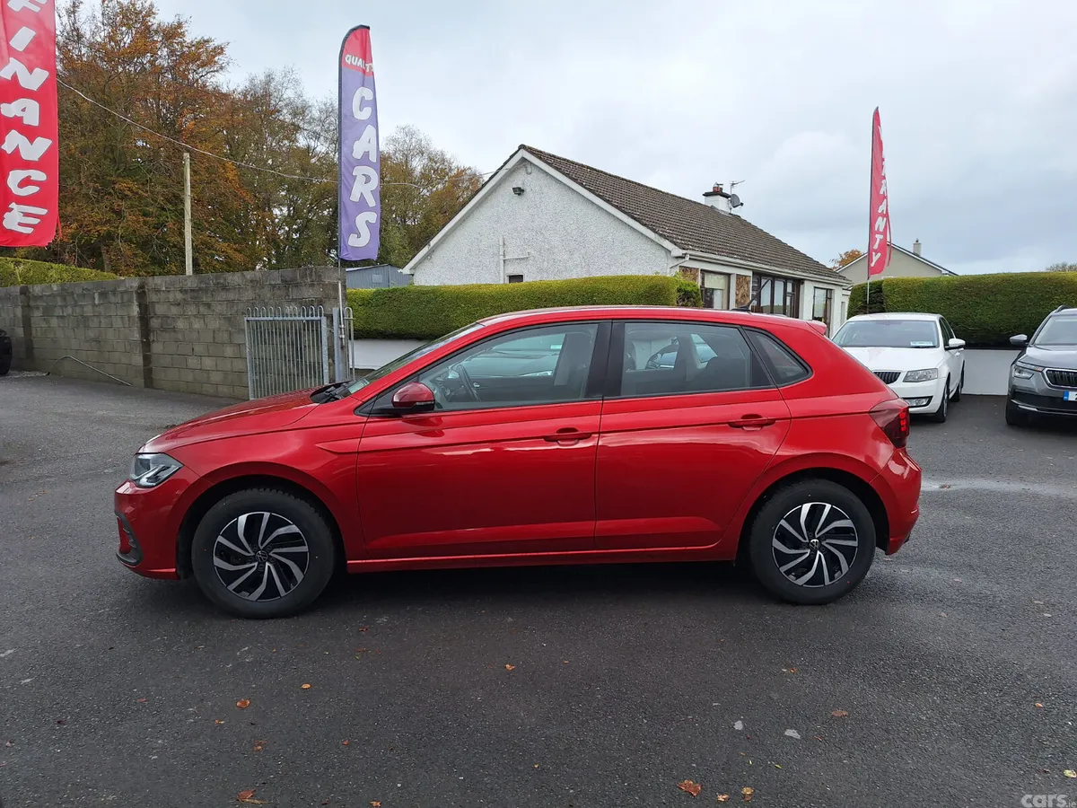 Volkswagen Polo Hatchback, Petrol, 2023, Red