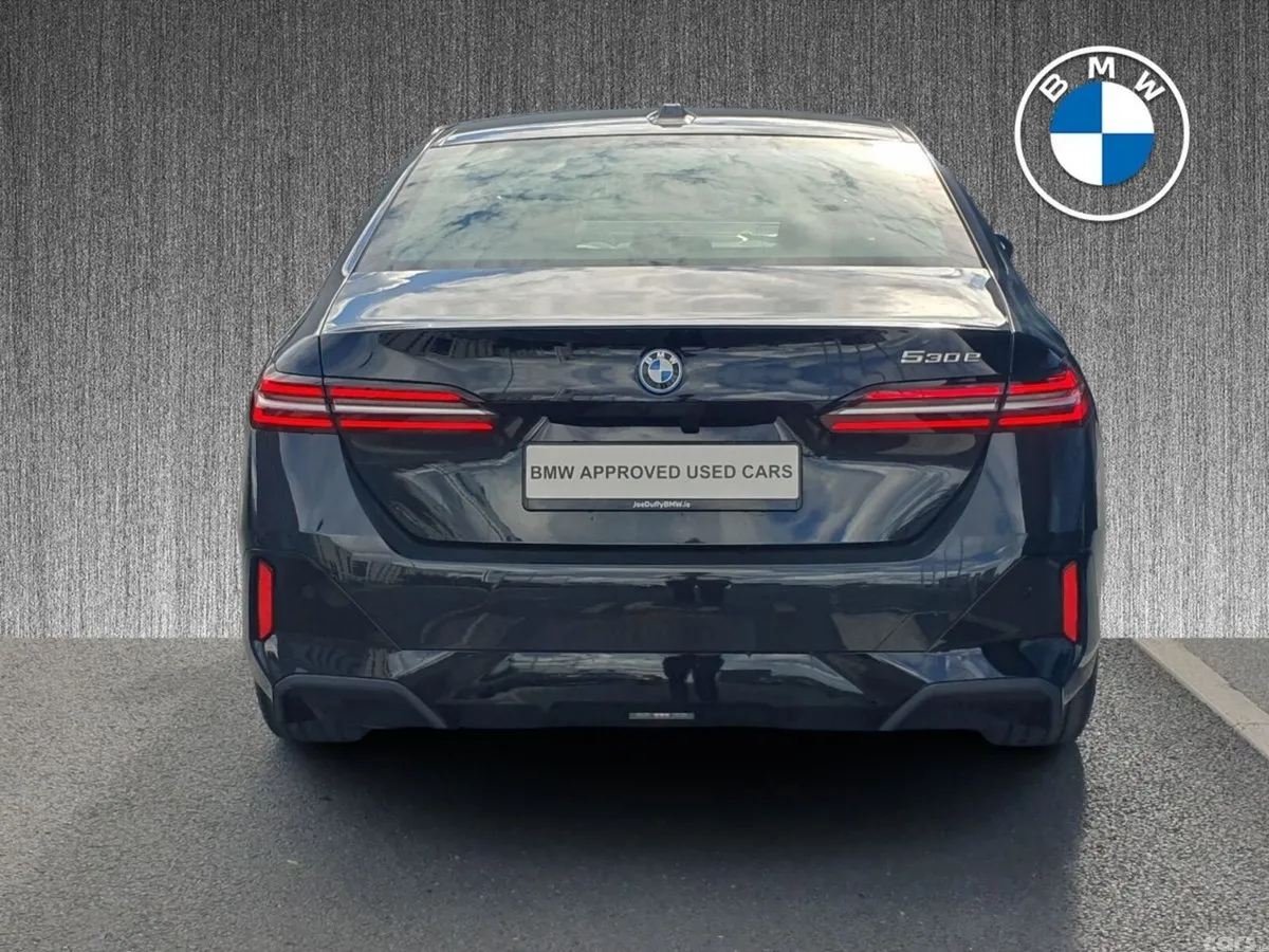BMW 5-Series Saloon, Petrol Plug-in Hybrid, 2026, Black