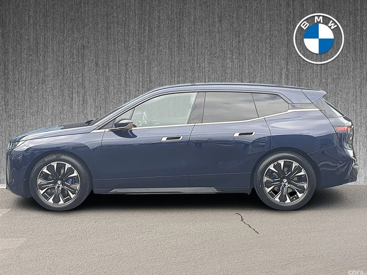 BMW iX SUV, Electric, 2025, Blue
