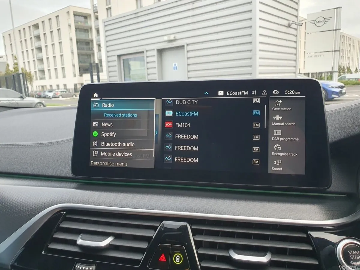 BMW 5-Series Saloon, Petrol Plug-in Hybrid, 2022, White