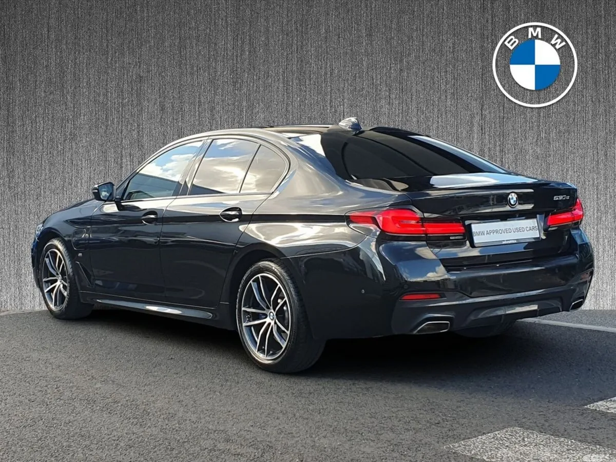 BMW 5-Series Saloon, Petrol Plug-in Hybrid, 2021, Black