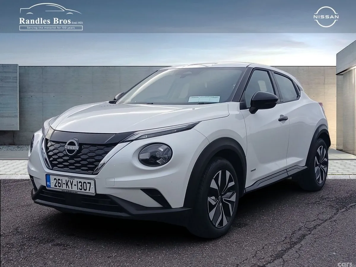 Nissan Juke SUV, Petrol Hybrid, 2026, White