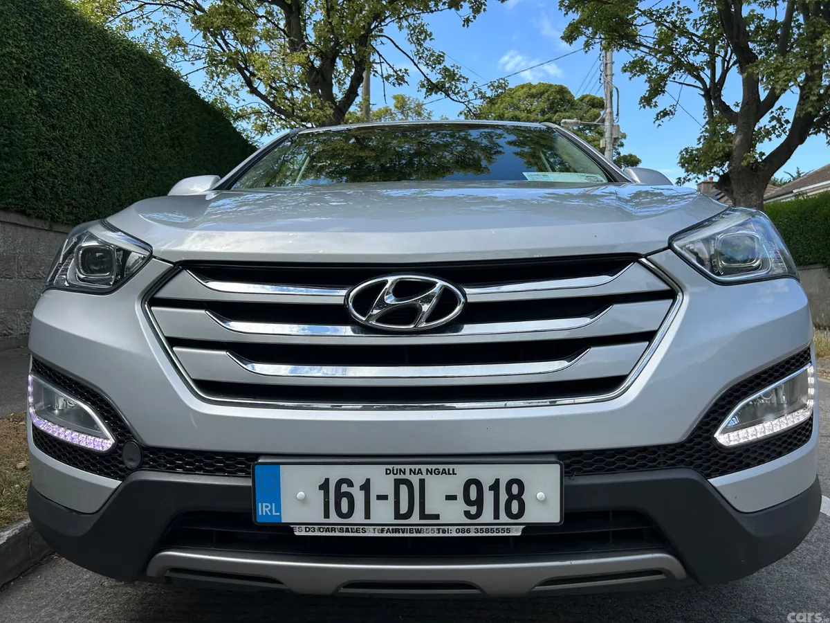 Hyundai Santa Fe SUV, Diesel, 2016, Silver