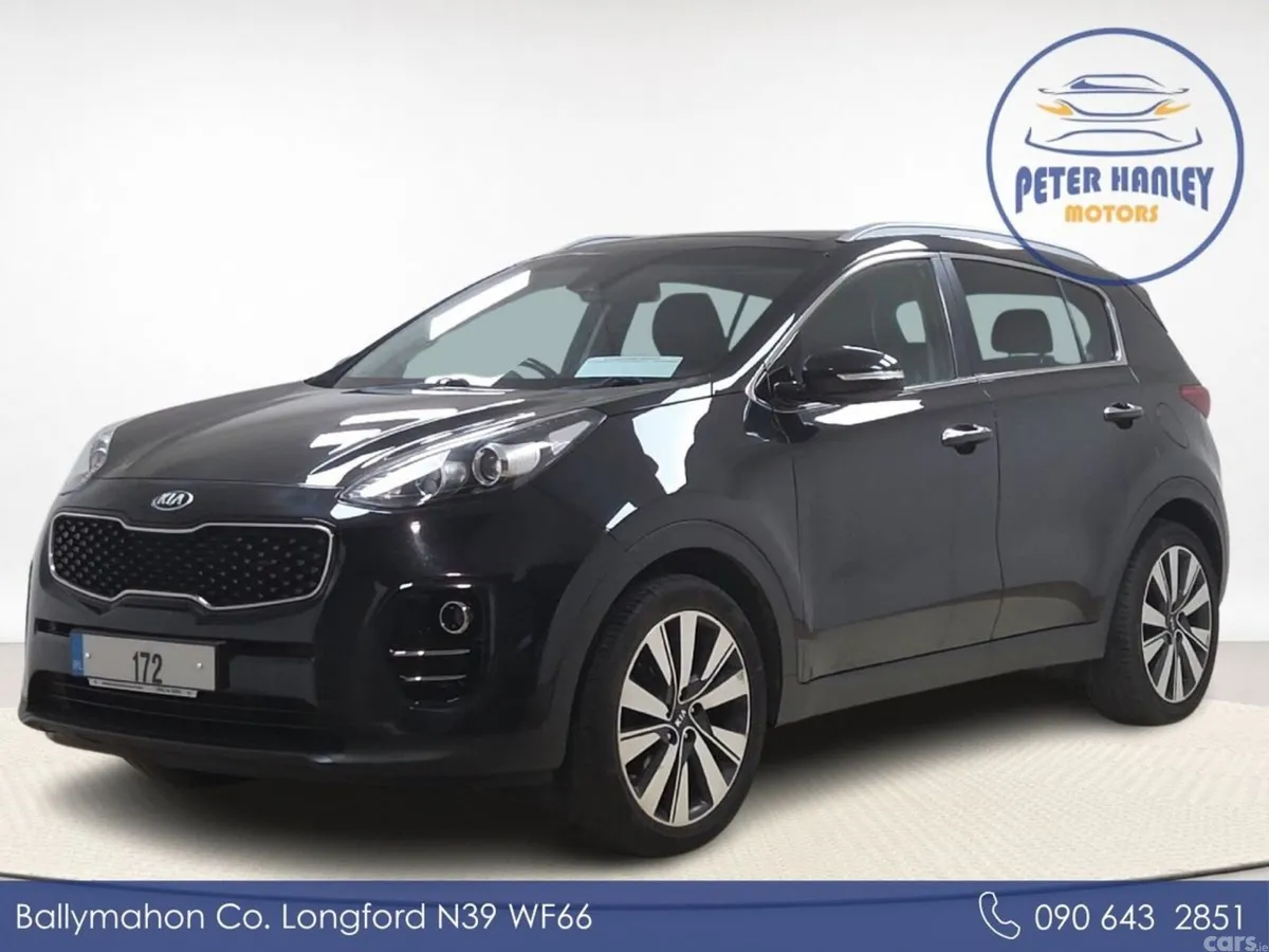 Kia Sportage SUV, Diesel, 2017, Black