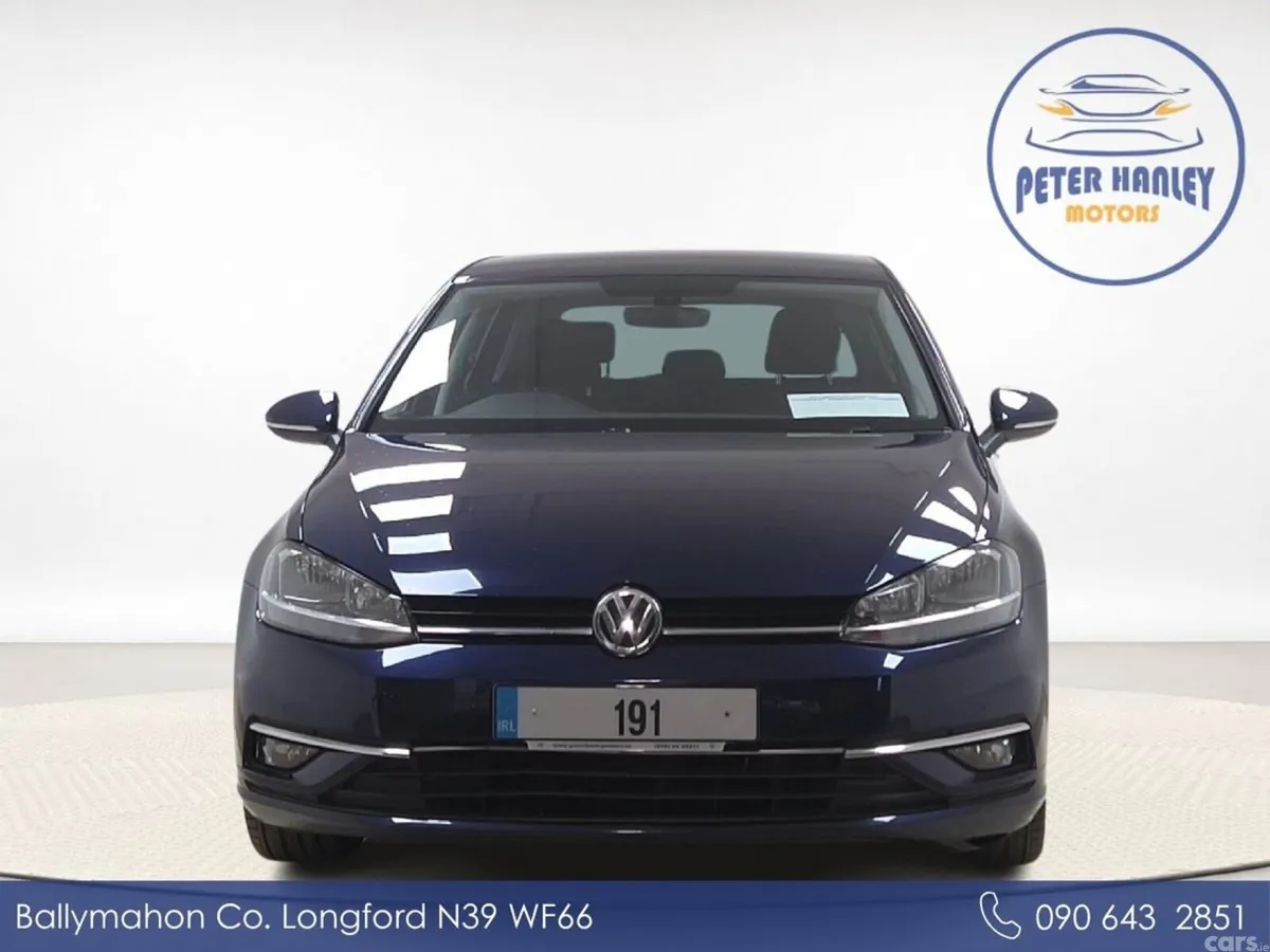 Volkswagen Golf Hatchback, Diesel, 2019, Blue
