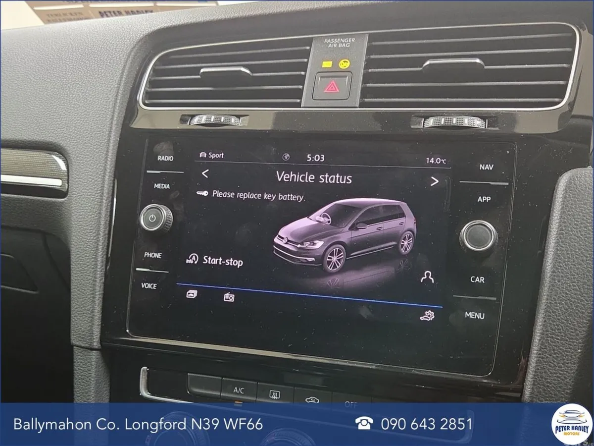 Volkswagen Golf Hatchback, Diesel, 2019, Blue