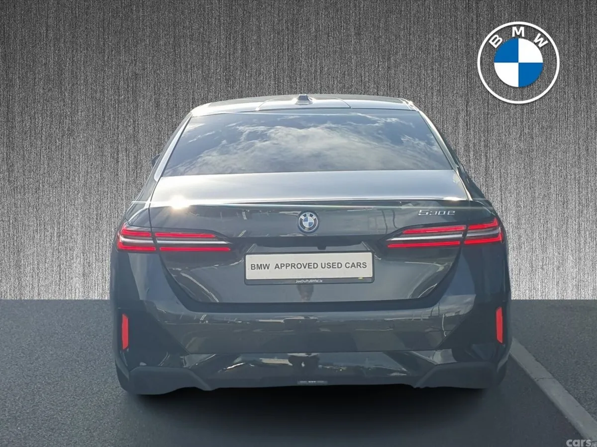 BMW 5-Series Saloon, Petrol Plug-in Hybrid, 2026, Grey