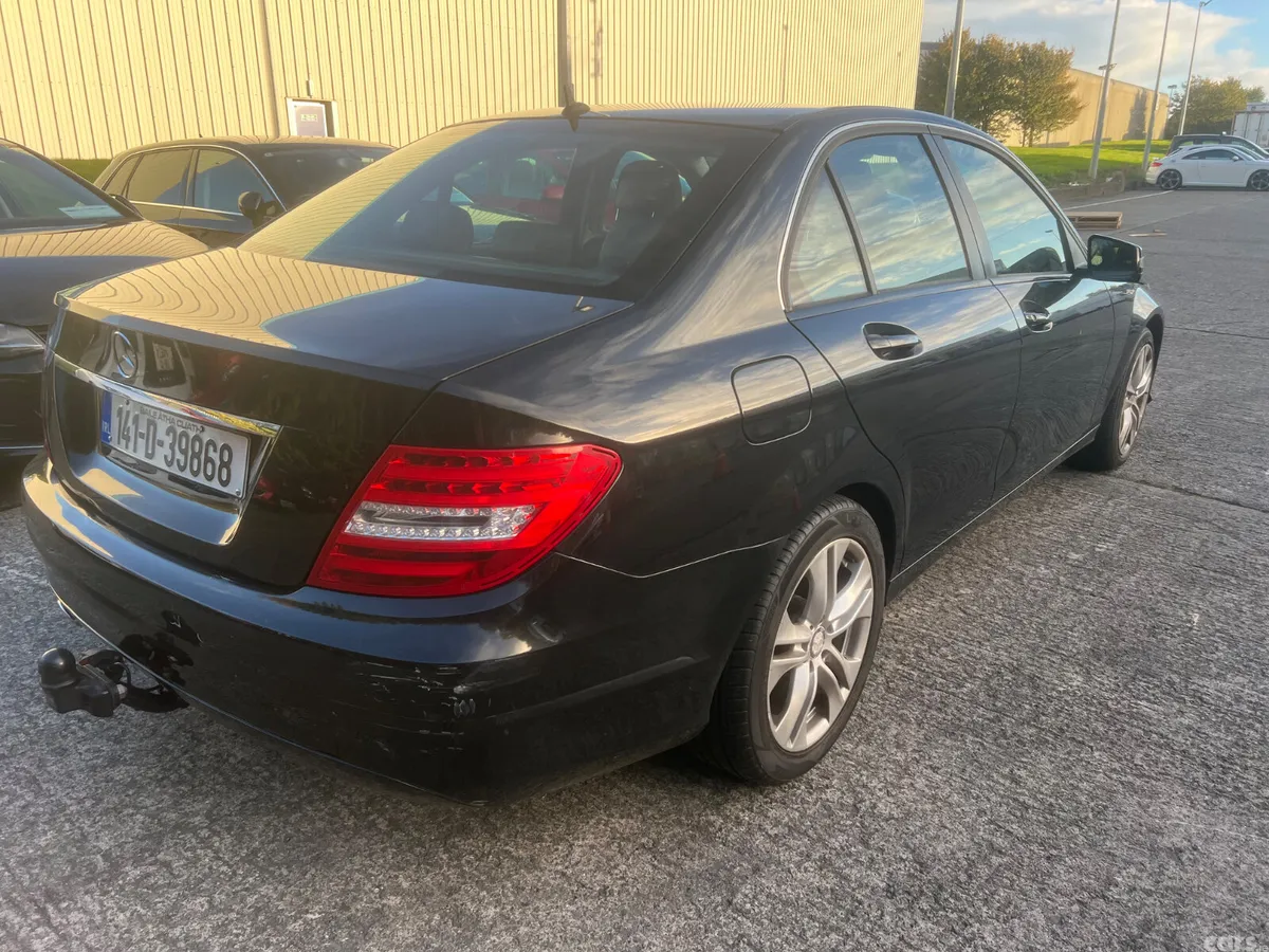 Mercedes-Benz C-Class Saloon, Petrol, 2014, Black