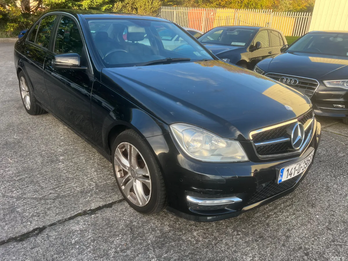 Mercedes-Benz C-Class Saloon, Petrol, 2014, Black