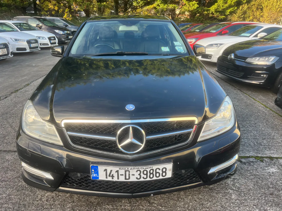 Mercedes-Benz C-Class Saloon, Petrol, 2014, Black
