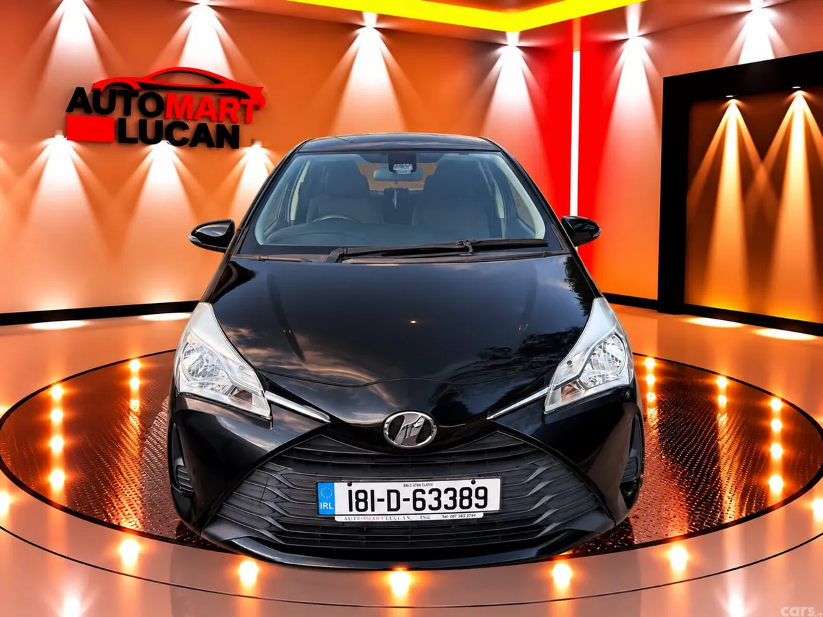Toyota Vitz Hatchback, Petrol, 2018, Black