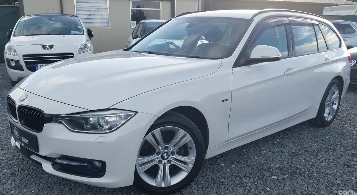 BMW 3-Series Estate, Diesel, 2015, White