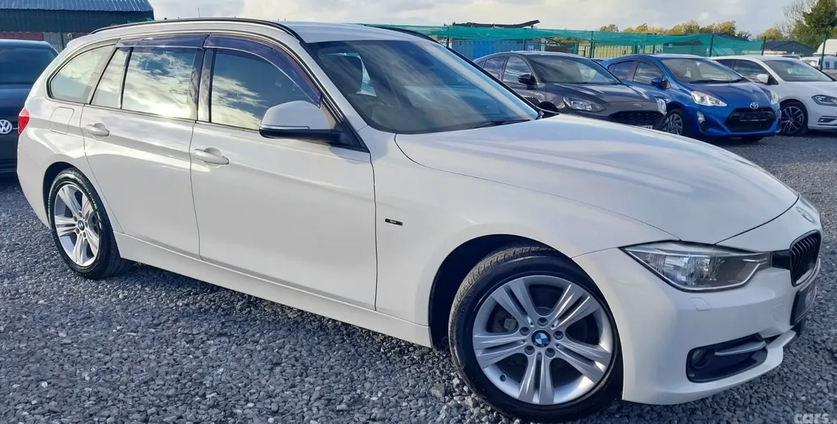 BMW 3-Series Estate, Diesel, 2015, White