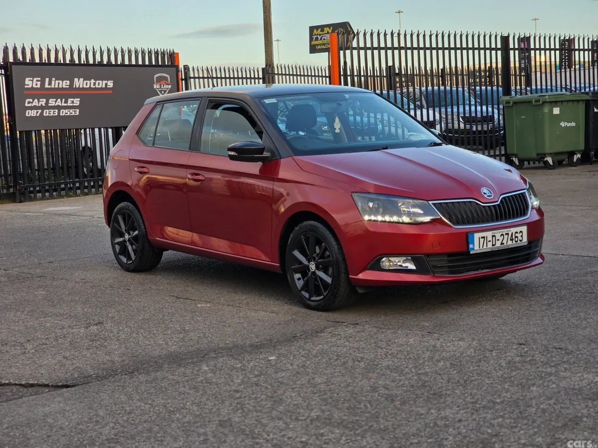 Skoda Fabia Hatchback, Petrol, 2017, Red