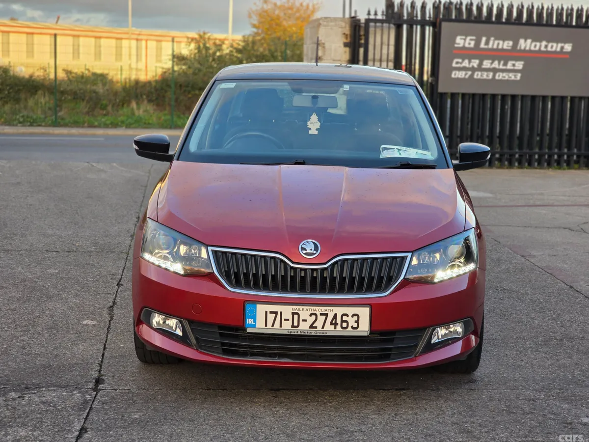 Skoda Fabia Hatchback, Petrol, 2017, Red