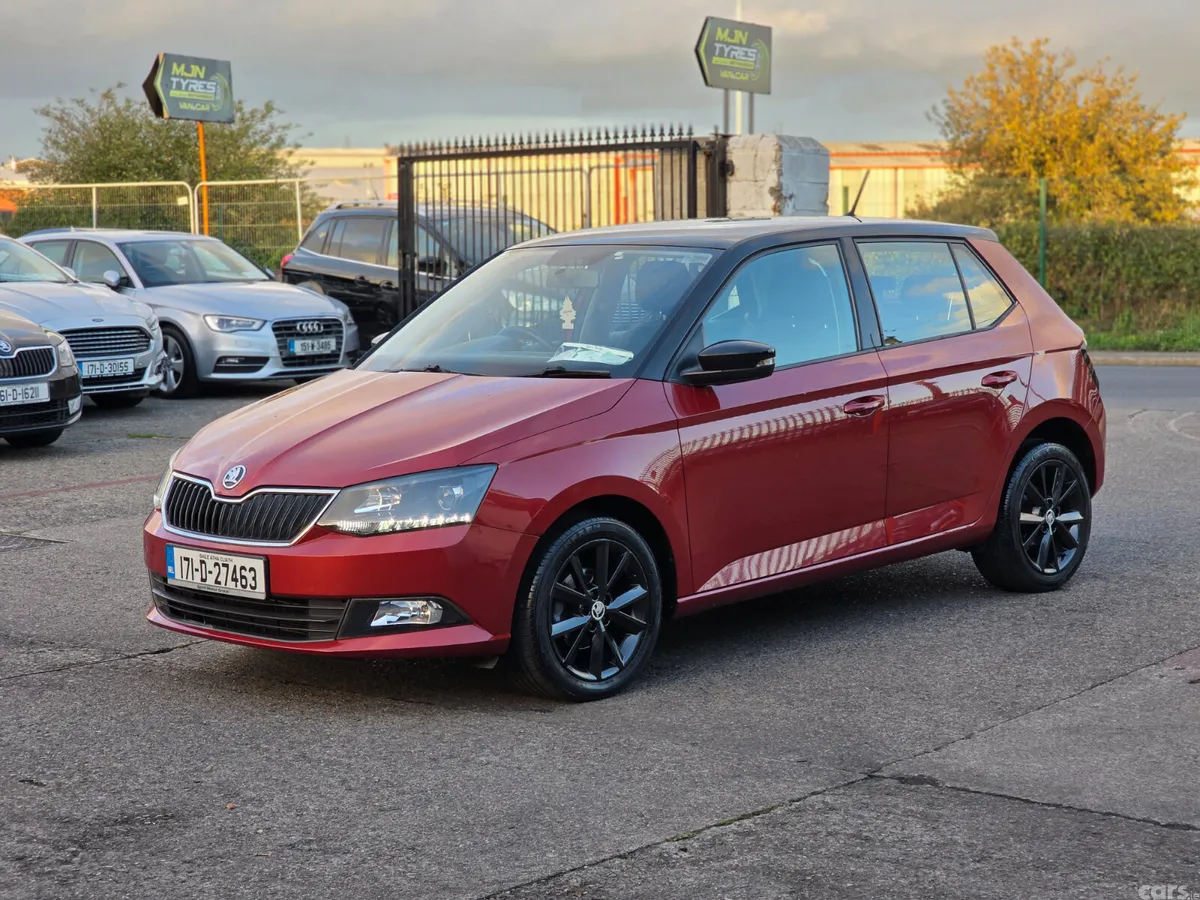 Skoda Fabia Hatchback, Petrol, 2017, Red