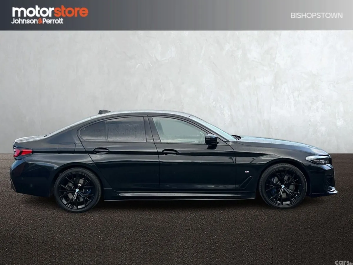 BMW 5-Series Saloon, Petrol Plug-in Hybrid, 2021, Black