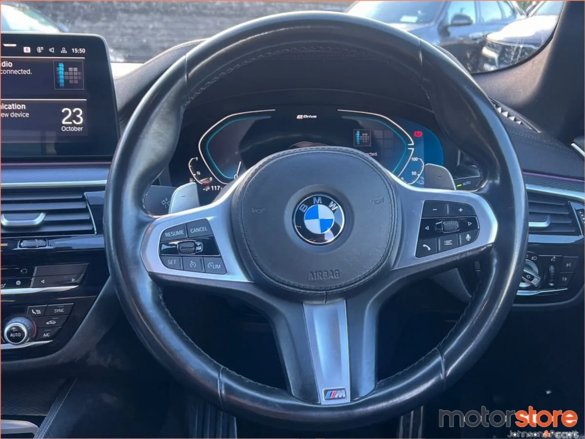 BMW 5-Series Saloon, Petrol Plug-in Hybrid, 2021, Black