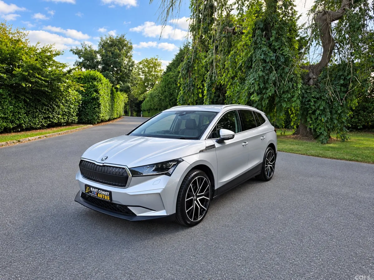 Skoda Enyaq SUV, Electric, 2022, Silver