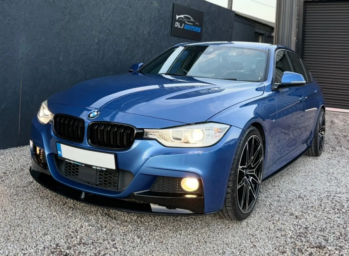 BMW 3-Series Saloon, Diesel, 2014, Blue