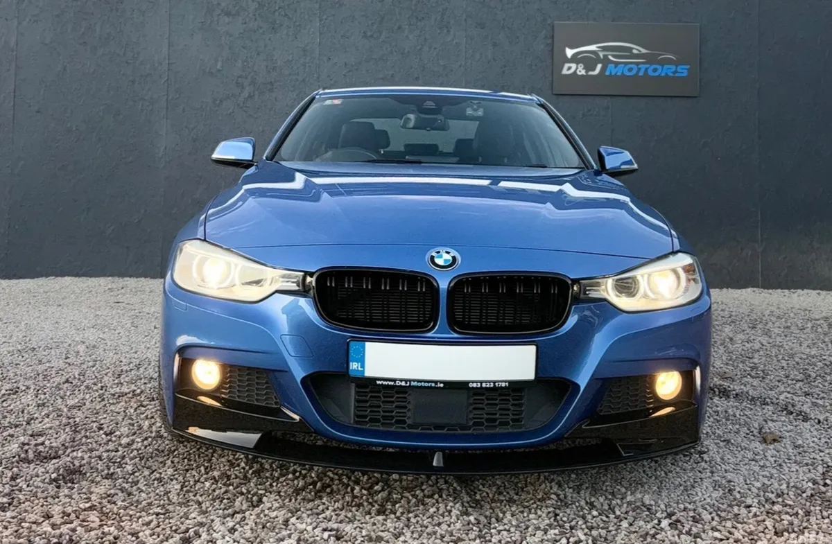 BMW 3-Series Saloon, Diesel, 2014, Blue