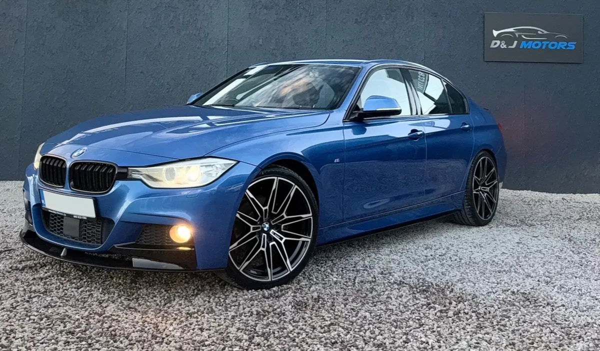 BMW 3-Series Saloon, Diesel, 2014, Blue