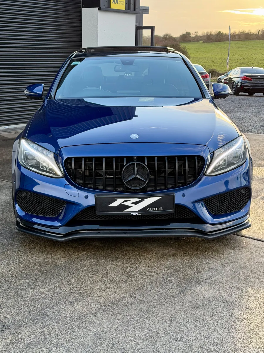 Mercedes-Benz C-Class Saloon, Diesel, 2017, Blue