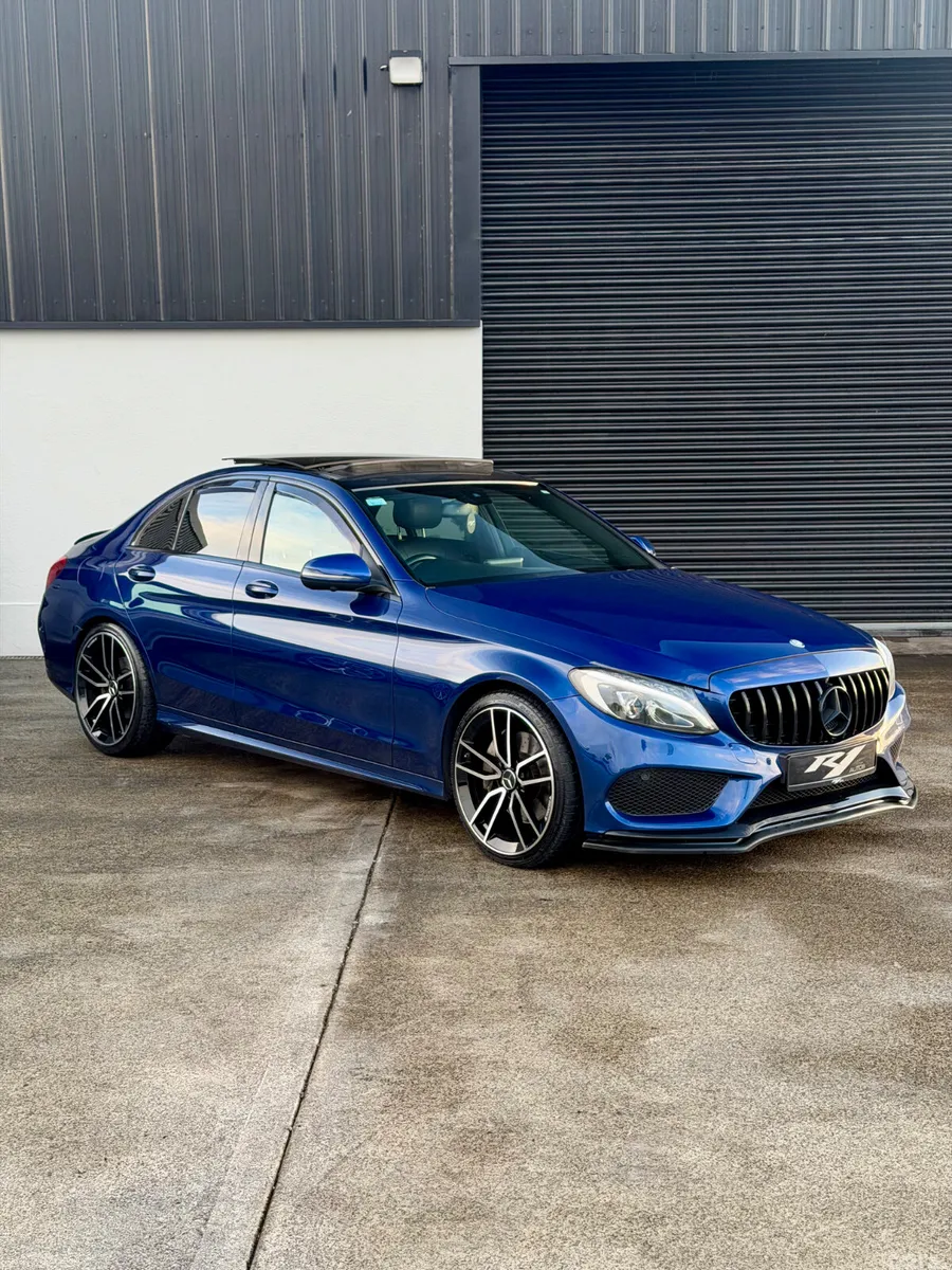 Mercedes-Benz C-Class Saloon, Diesel, 2017, Blue