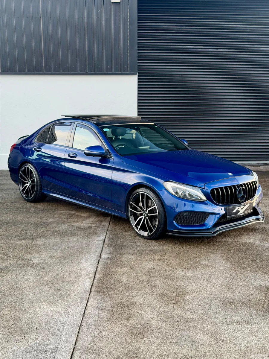 Mercedes-Benz C-Class Saloon, Diesel, 2017, Blue