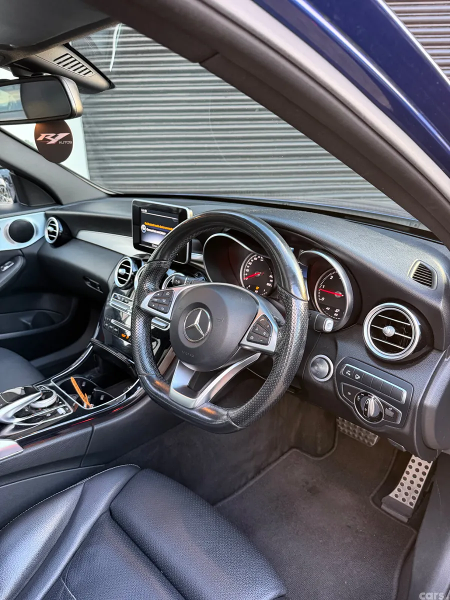 Mercedes-Benz C-Class Saloon, Diesel, 2017, Blue