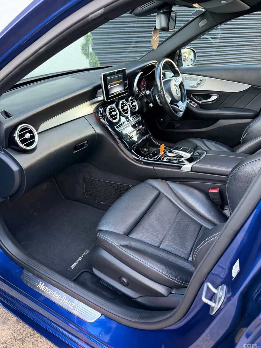 Mercedes-Benz C-Class Saloon, Diesel, 2017, Blue
