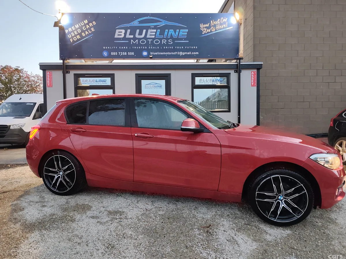 BMW 1-Series Hatchback, Diesel, 2017, Red