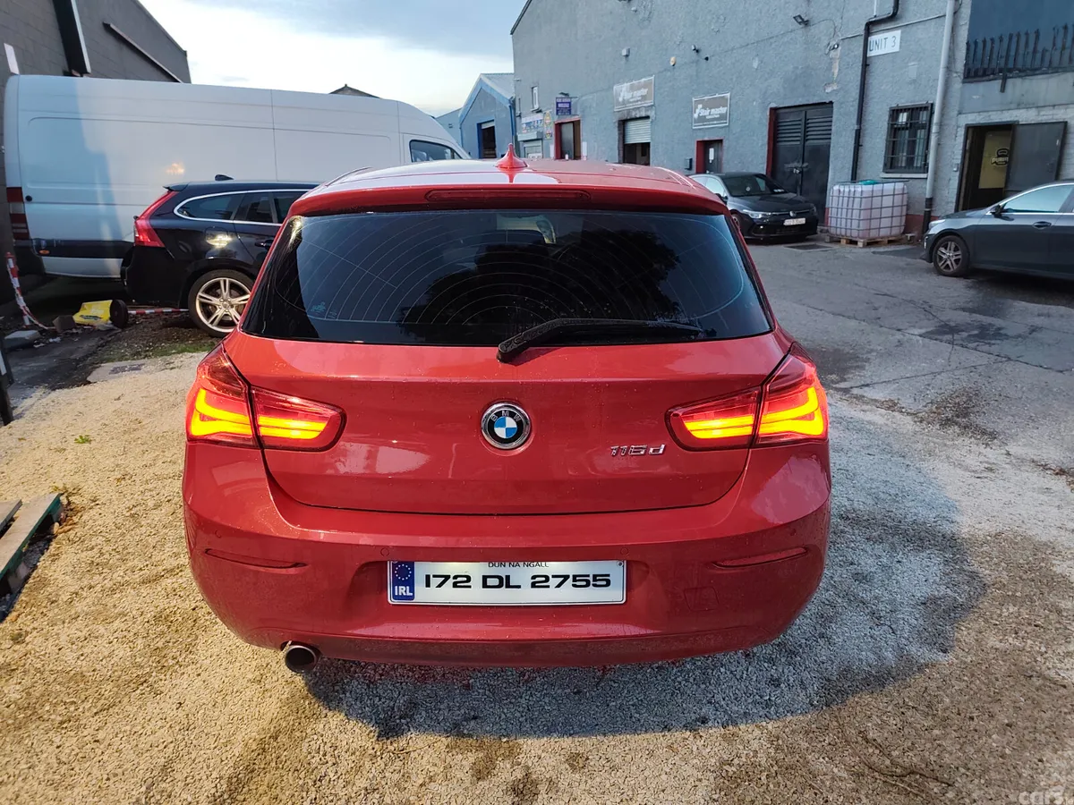 BMW 1-Series Hatchback, Diesel, 2017, Red