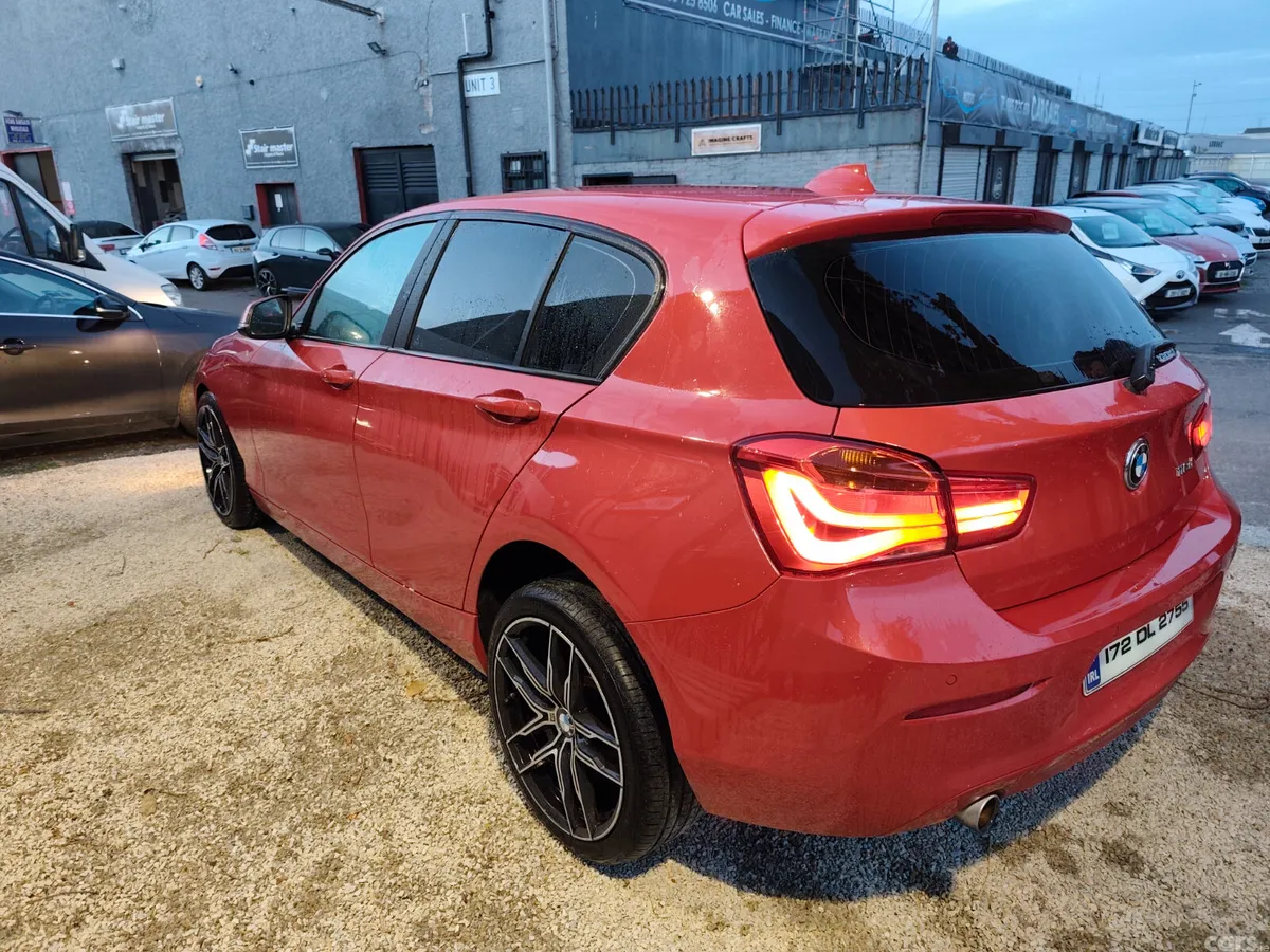 BMW 1-Series Hatchback, Diesel, 2017, Red