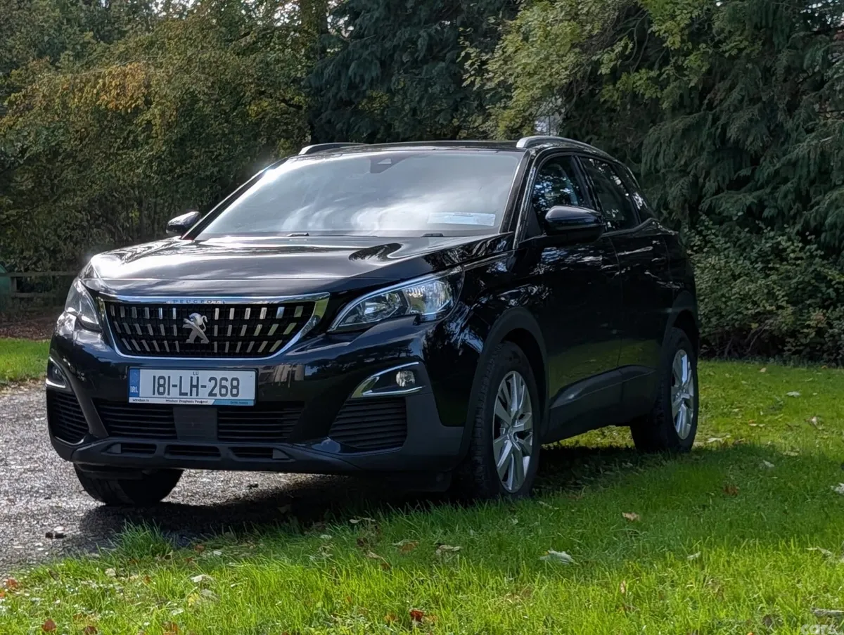 Peugeot 3008 MPV, Petrol, 2018, Black