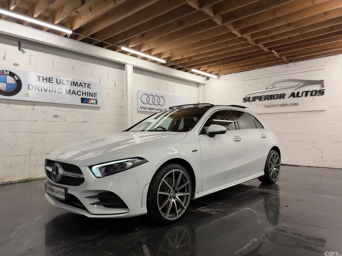 Mercedes-Benz A-Class Hatchback, Petrol Hybrid, 2021, White