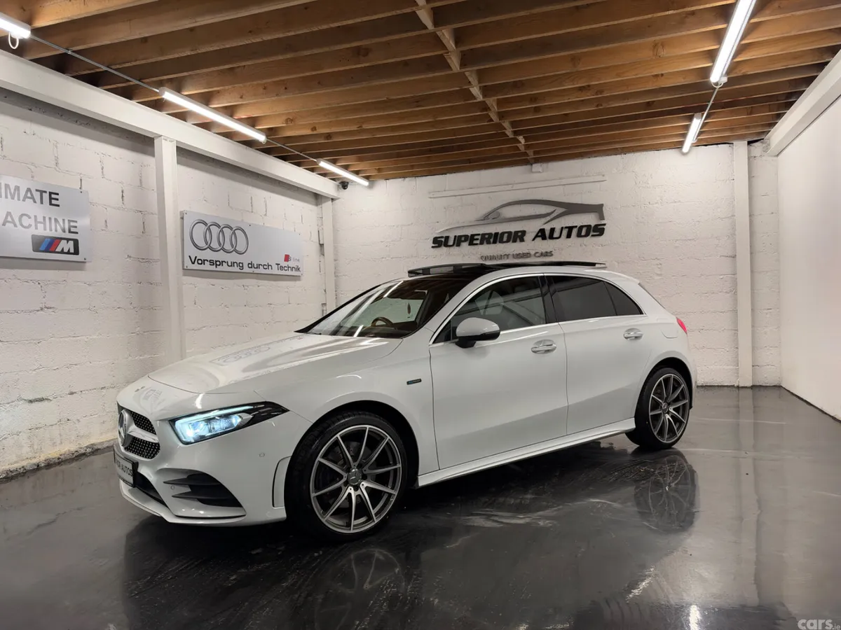 Mercedes-Benz A-Class Hatchback, Petrol Hybrid, 2021, White