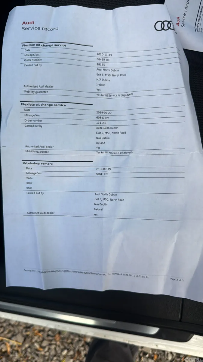 Audi A4 Saloon, Petrol, 2015, White