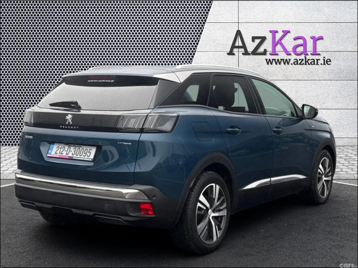 Peugeot 3008 SUV, Petrol Plug-in Hybrid, 2021, Blue