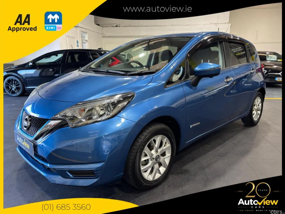 Nissan Note Hatchback, Petrol Hybrid, 2020, Blue
