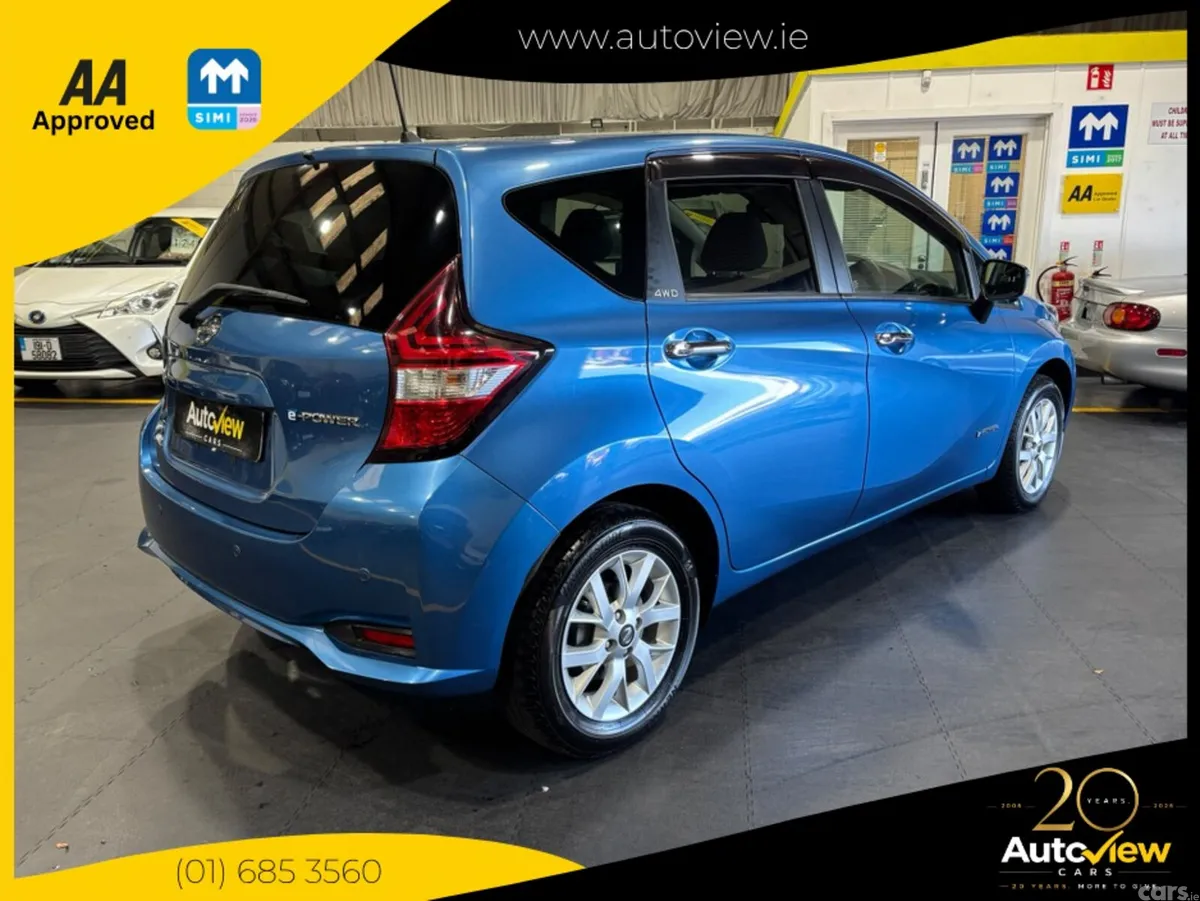 Nissan Note Hatchback, Petrol Hybrid, 2020, Blue