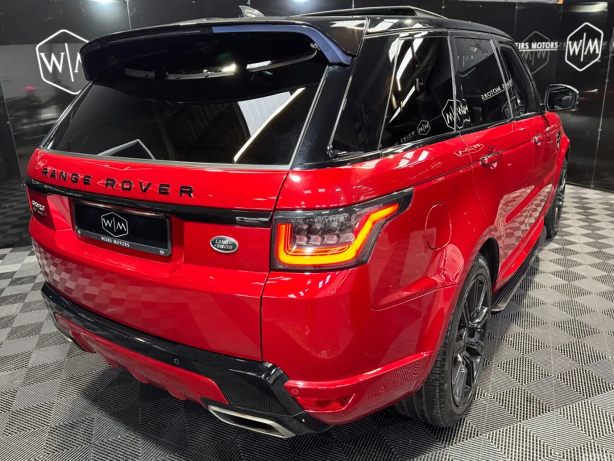 Land Rover Range Rover Sport Estate, Petrol Plug-in Hybrid, 2020, Red