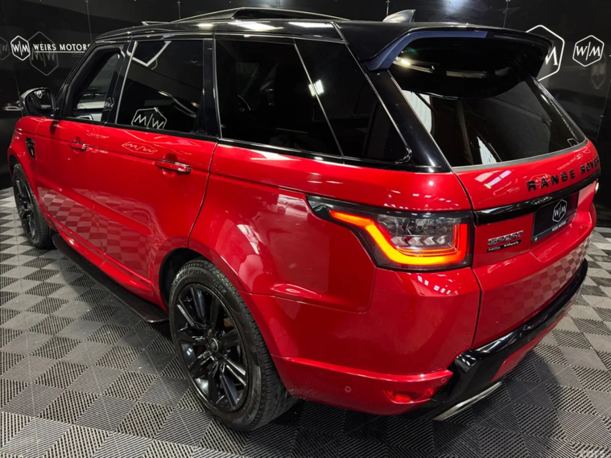 Land Rover Range Rover Sport Estate, Petrol Plug-in Hybrid, 2020, Red