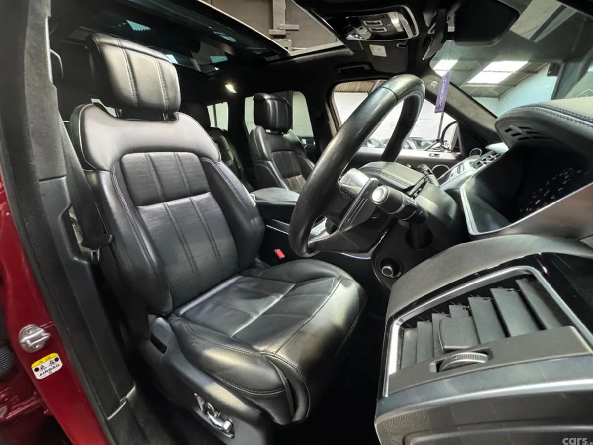 Land Rover Range Rover Sport Estate, Petrol Plug-in Hybrid, 2020, Red