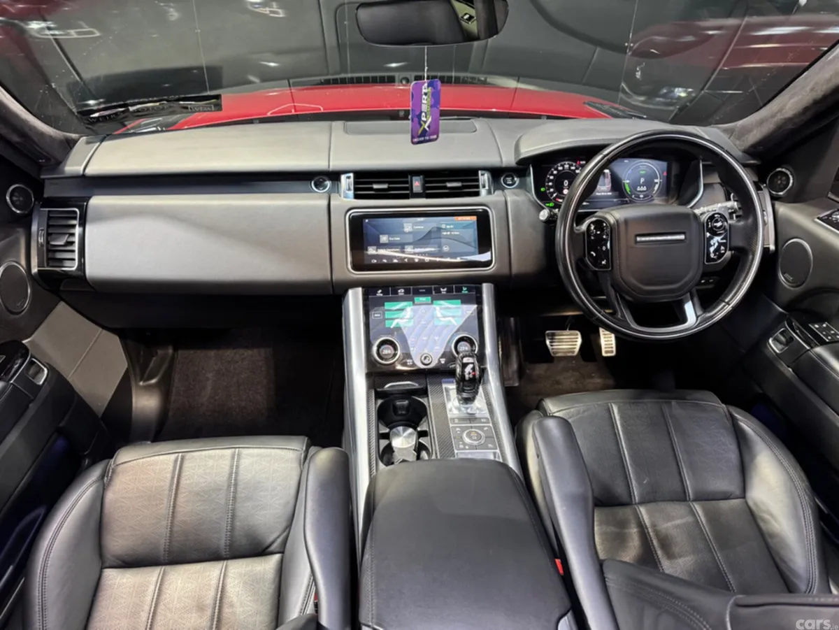 Land Rover Range Rover Sport Estate, Petrol Plug-in Hybrid, 2020, Red