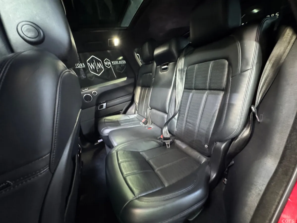 Land Rover Range Rover Sport Estate, Petrol Plug-in Hybrid, 2020, Red